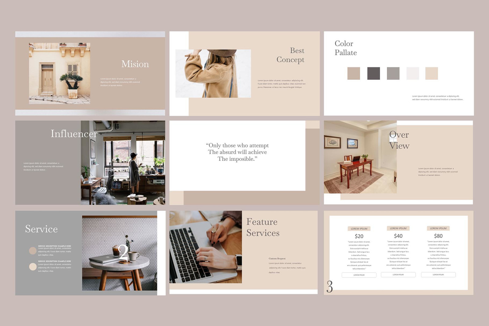 Sharon - PowerPoint Template Sharon - PowerPoint Template