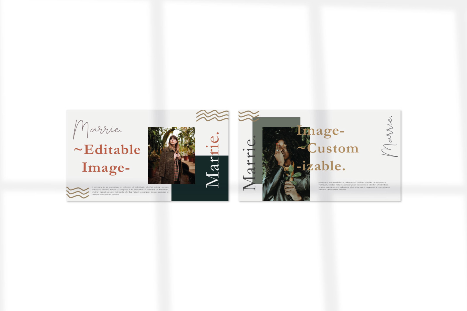 Marrie - PowerPoint Template Marrie - PowerPoint Template