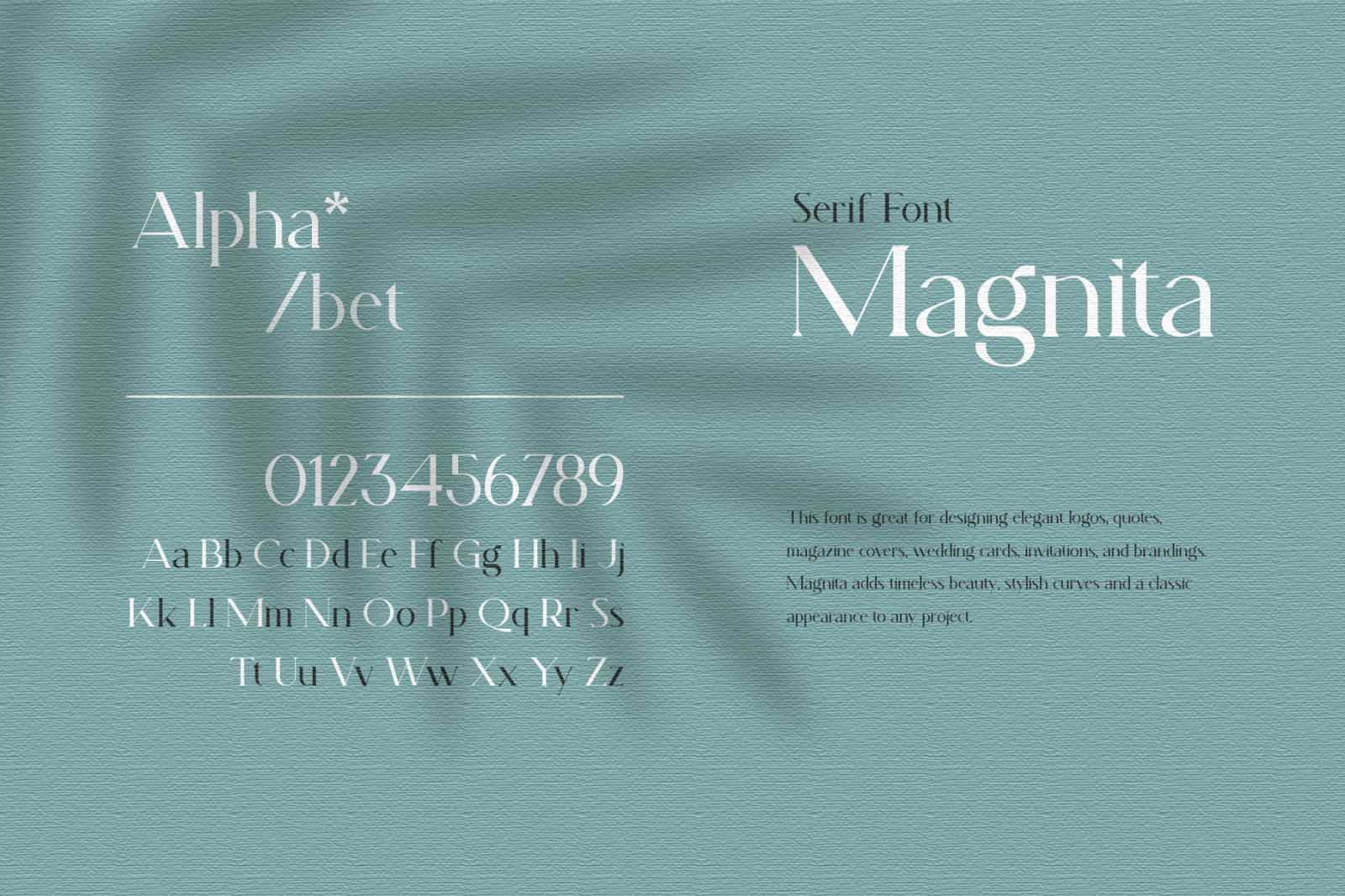 Magnita - Serif Font Magnita - Serif Font