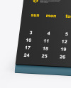 Desk Calendar Mockup