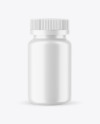 Matte Pills Bottle Mockup