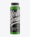 Juice Microgreen Bottle Mockup - Half Side View