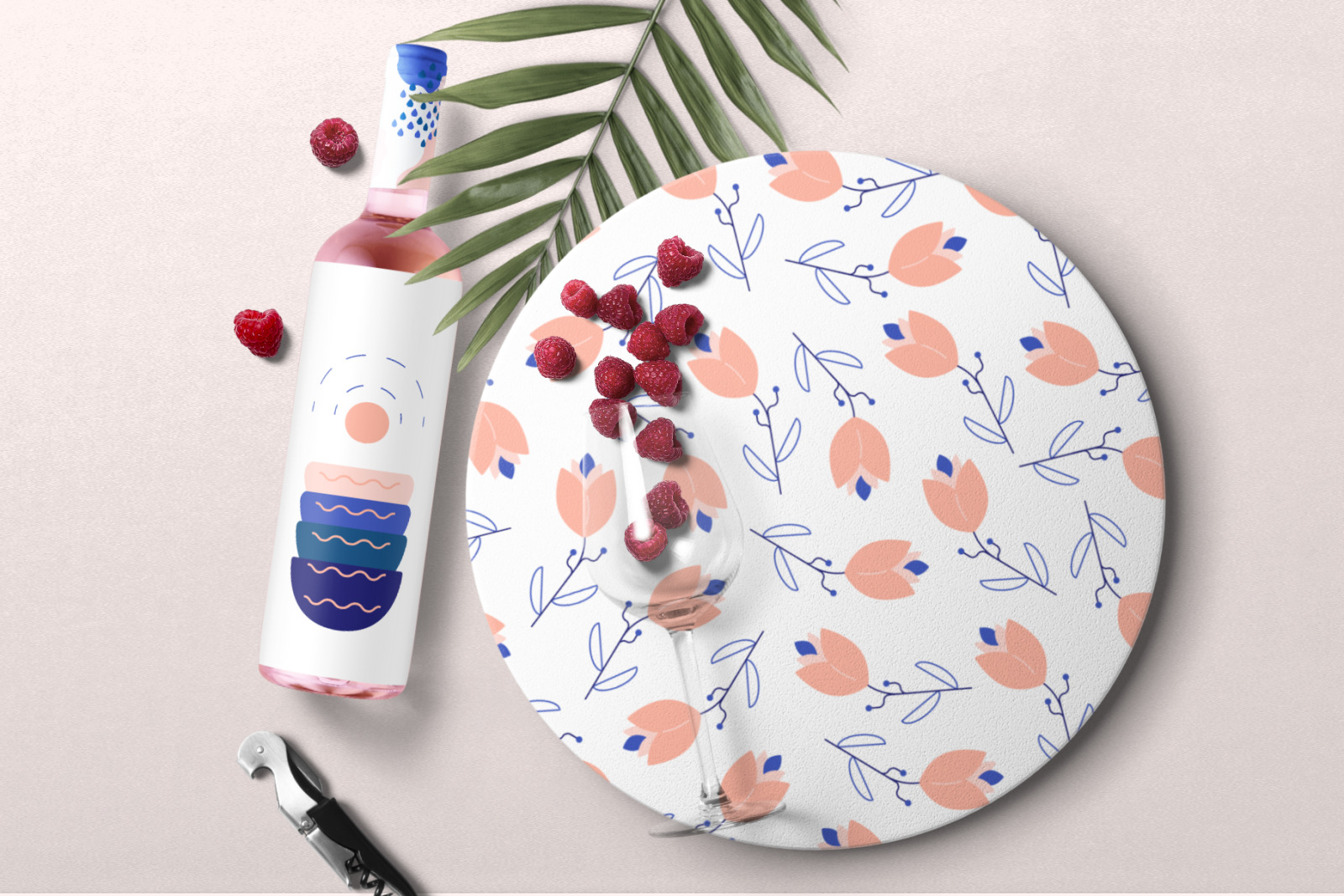 SPRING natural geometric set SPRING natural geometric set
