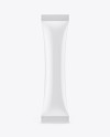 Matte Stick Sachet Mockup - Front View