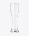 Empty Beer Glass Mockup