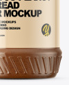 Powdered Choco Peanut Spread Jar Mockup