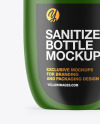 Matte Sanitizer Bottle Mockup