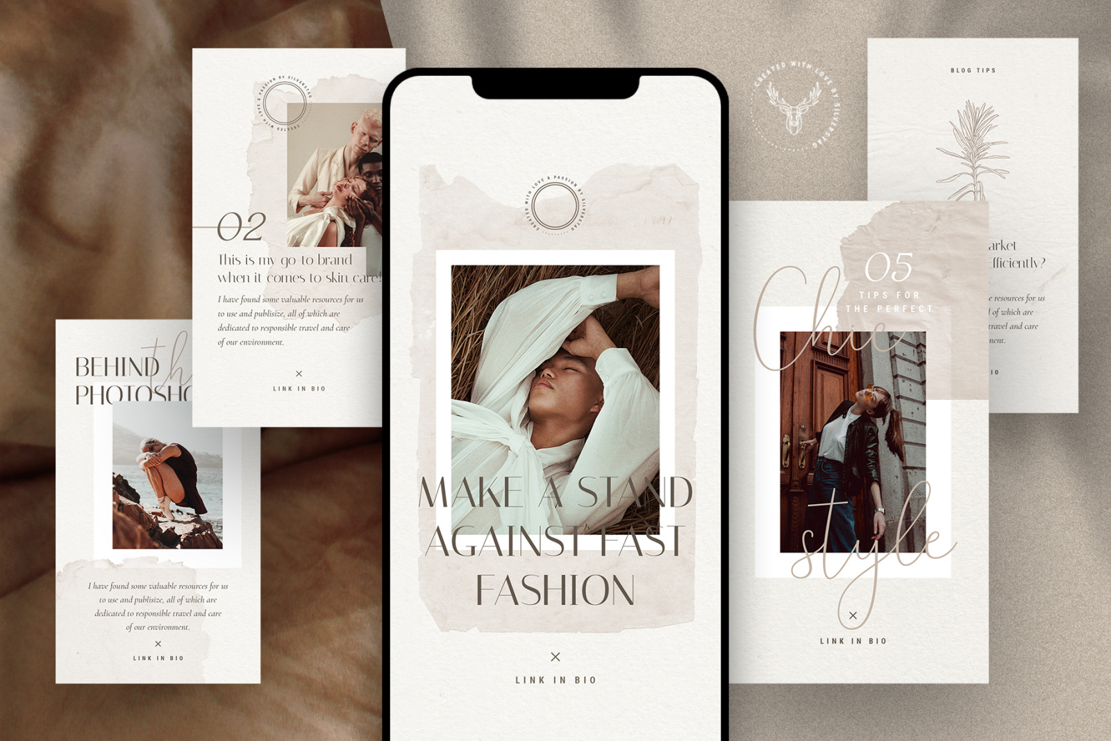 PS + Canva - Elodie Social Media Templates Pack PS + Canva - Elodie Social Media Templates Pack