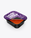 Sweet Chili Dipping Sauce Mockup (High-Angle Shot)