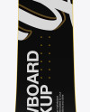 Snowboard Mockup - Front &amp; Back View