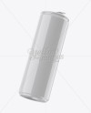 250ml Aluminium Can With Glossy Finish Mockup