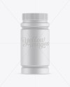 Matte Plastic Pill Bottle Mockup