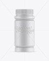 Matte Plastic Pill Bottle Mockup