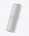 250ml Aluminium Can With Matte Finish Mockup