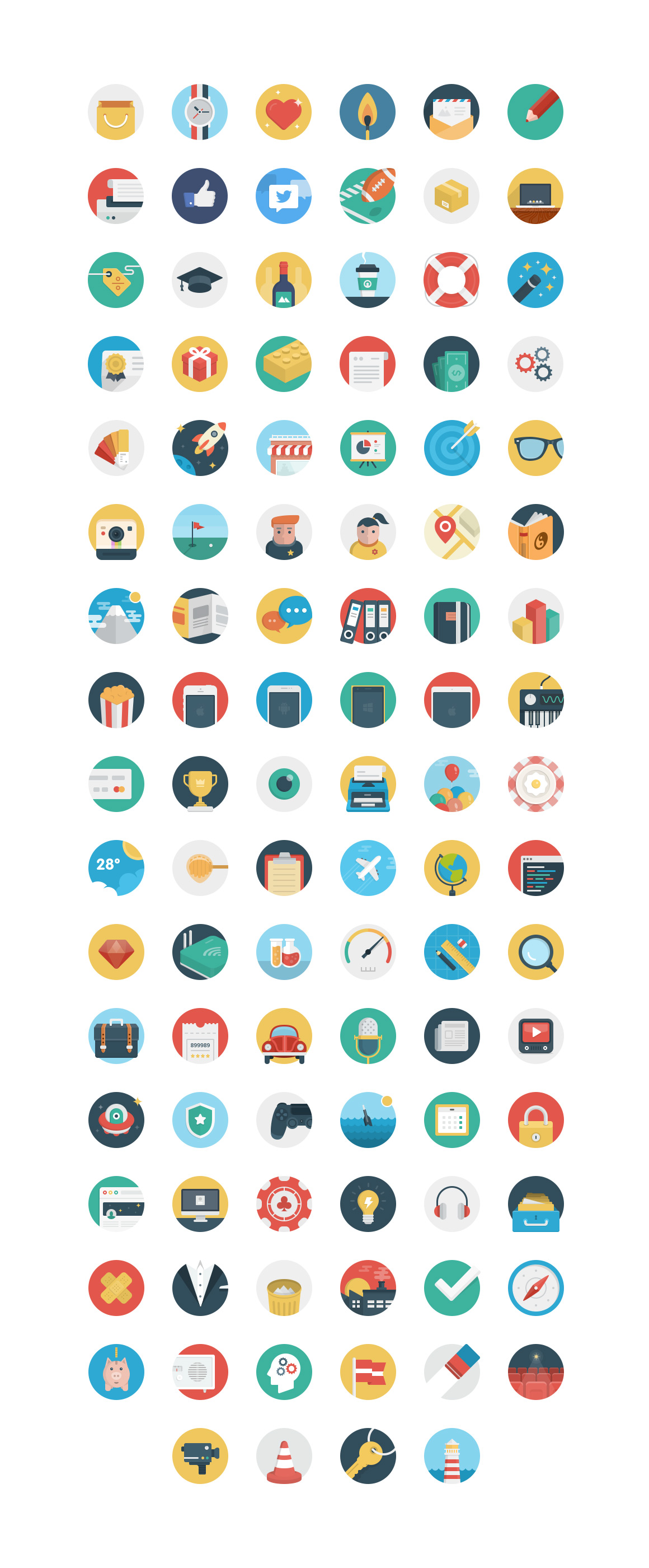 Ballicons 2 Vol.1 - flat icon set Ballicons 2 Vol.1 - flat icon set