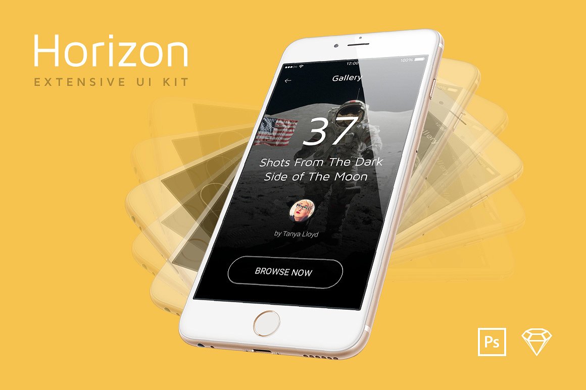Horizon Mobile UI Horizon Mobile UI