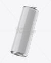 250ml Glossy Aluminium Can Mockup