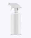 500ml Glossy Spray Bottle Mockup