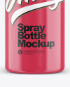 500ml Glossy Spray Bottle Mockup