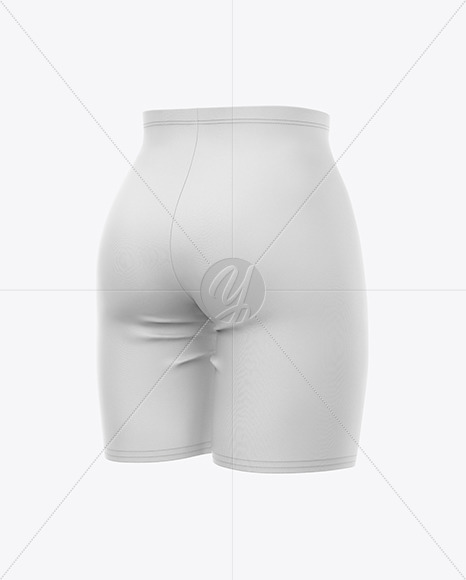 Women's Bike Shorts Mockup