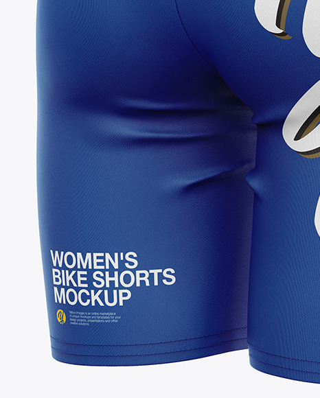 Women&#039;s Bike Shorts Mockup