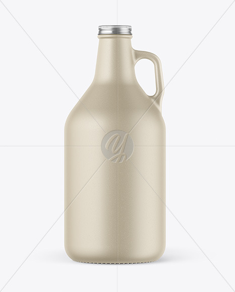 32 oz Ceramic Beer Bottle Mockup