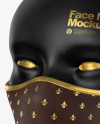 One Piece Face Mask Mockup