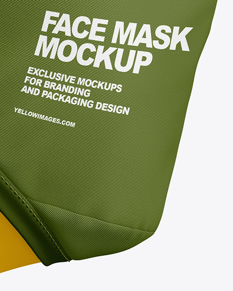 Face Mask Mockup