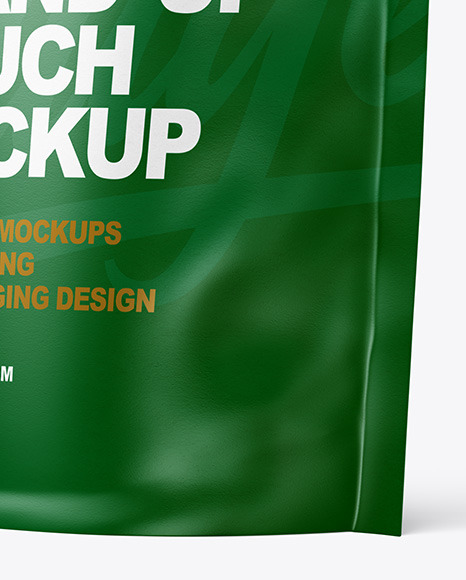 Paper Stand-up Pouch Mockup