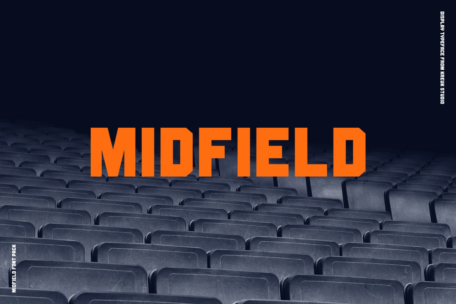 Midfield Display Font