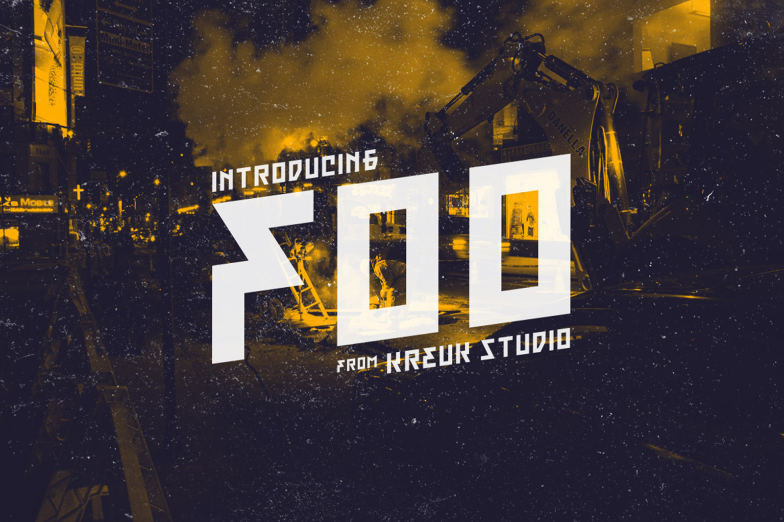 Foo Display Font Foo Display Font