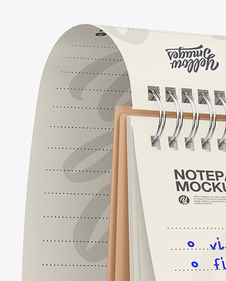 Notepad Mockup