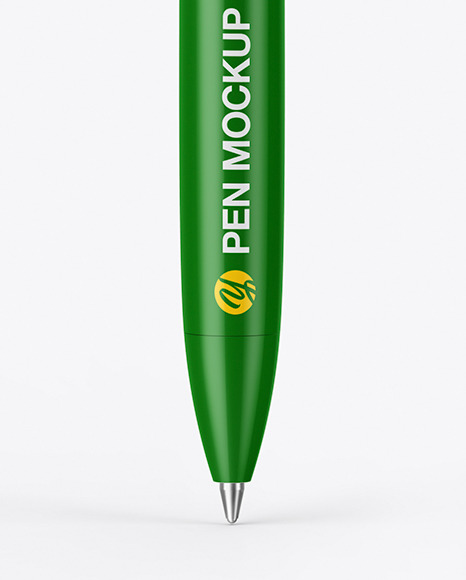 Glossy Pen Mockup