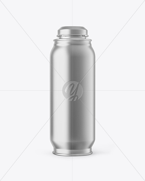 Metallic Bottle Mockup