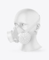 Respirator Mockup - Half Side View