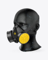 Respirator Mockup - Half Side View