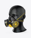 Respirator Mockup - Half Side View