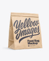 Kraft Paper Food Bag Mockup