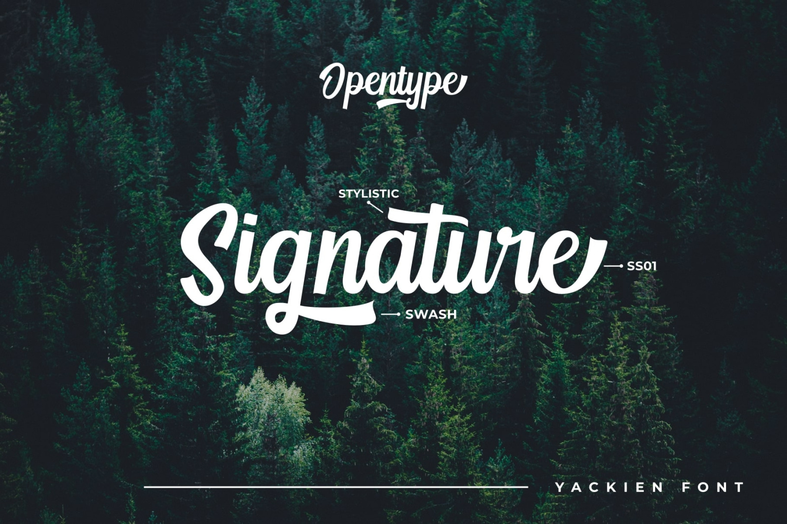 Yackien - Logo Font Yackien - Logo Font