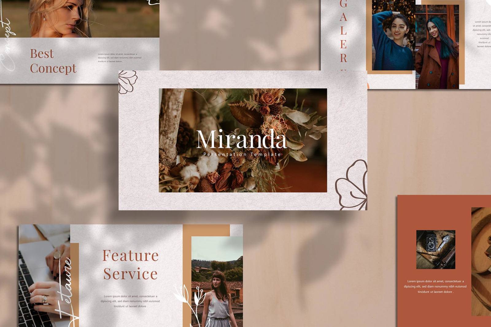 Miranda - PowerPoint Template Miranda - PowerPoint Template