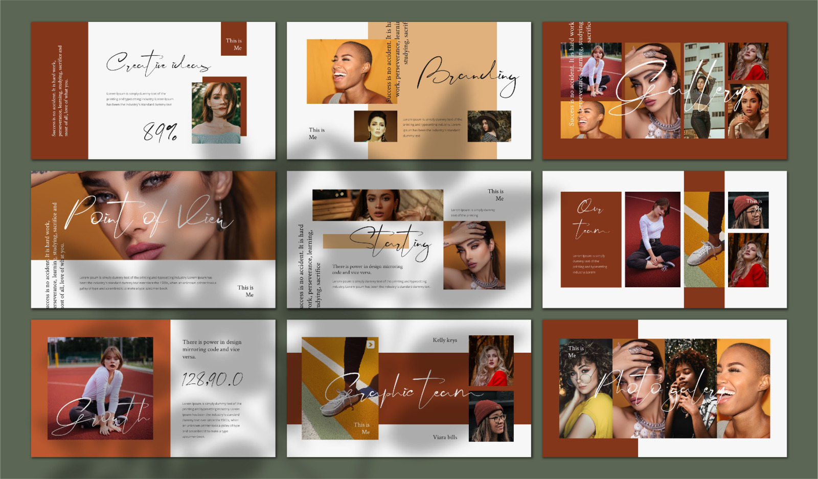 Holly - Presentation Template