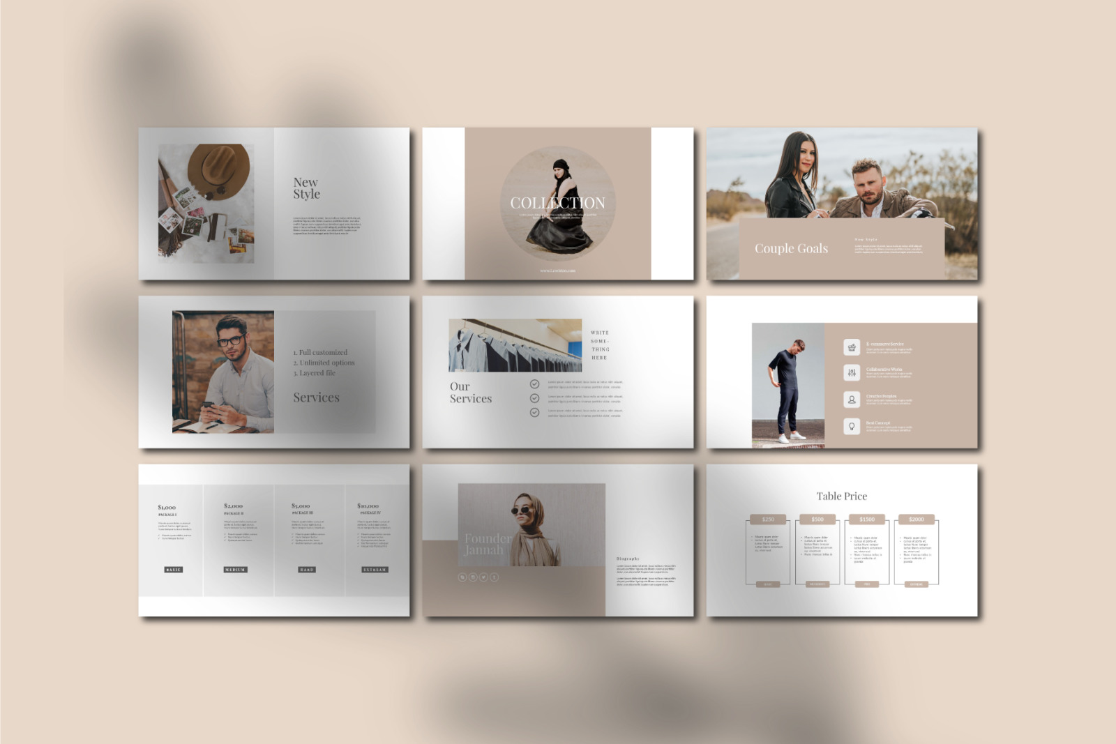 Lewiston - PowerPoint Template Lewiston - PowerPoint Template