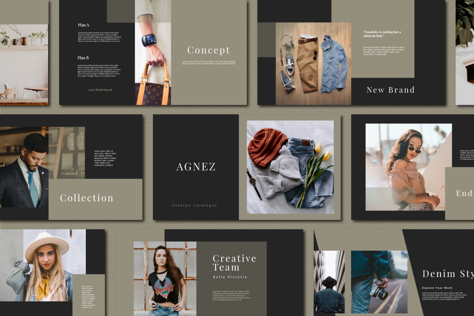 Agnez - PowerPoint Template