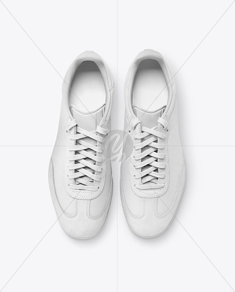 Realistic Sneakers Mockup