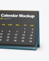 Desk Calendar Mockup