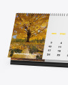 Desk Calendar Mockup