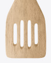 Kitchen Wooden Spatula Mockup - Front View