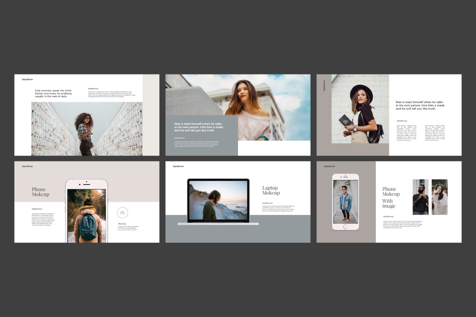 Squadrone - PowerPoint Template Squadrone - PowerPoint Template