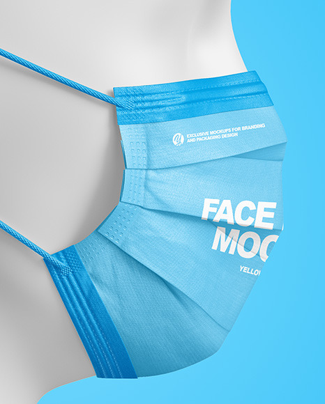 Face Mask Mockup