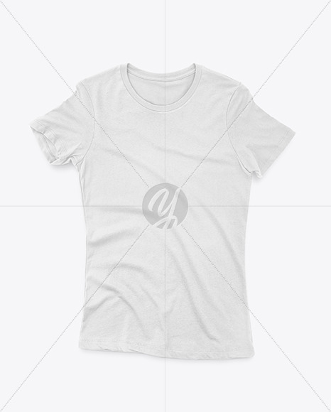 T-Shirt with Round Neck Mockup